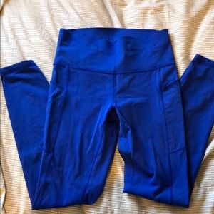 Blue Lululemon 7/8 leggings!